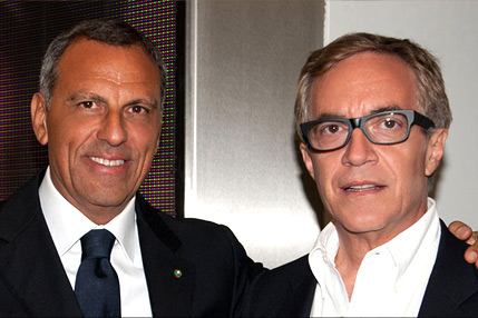 Eduardo Montefusco with Dr. Camillo Ricordi, M.D.