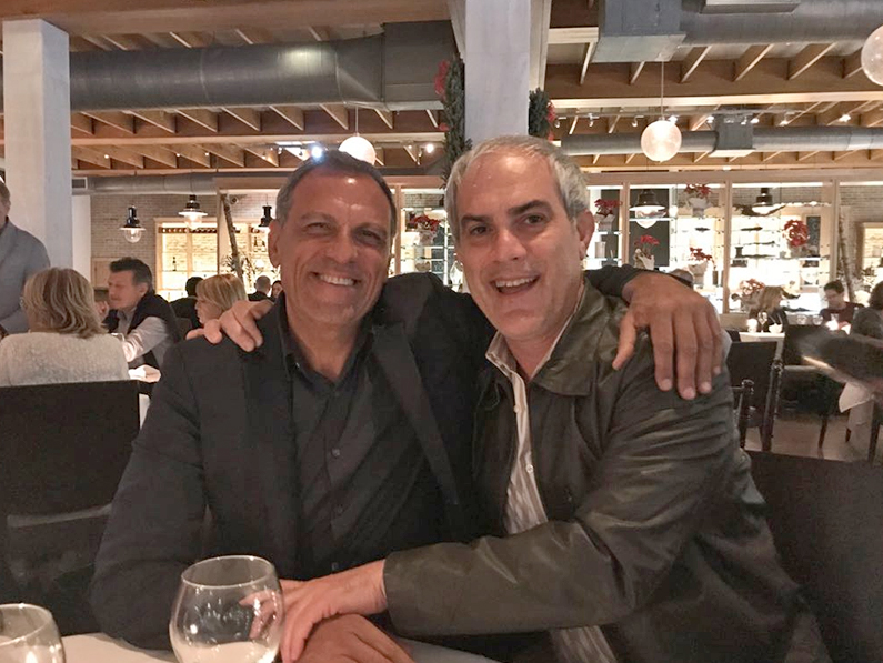 Eduardo Montefusco with Bill Bakula
