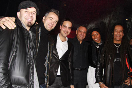 Eduardo Montefusco con gli Skunk Anansie